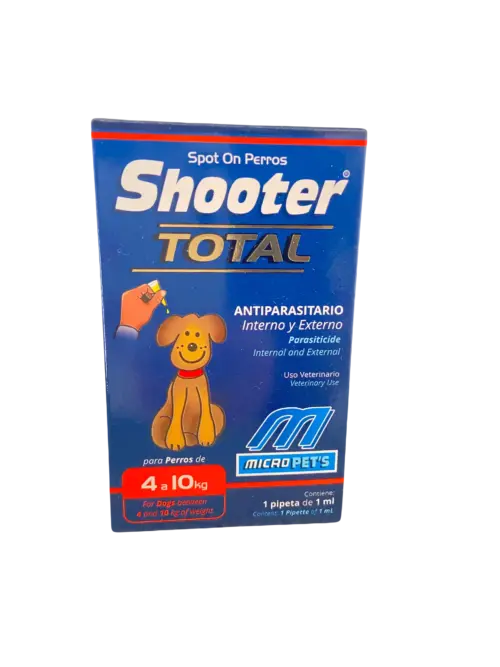 Shooter Desparasitante Para Perro De 4-10 Kg