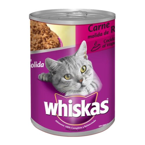 Whiskas Alimento Para Gato  Carne Molida De Res 350 G