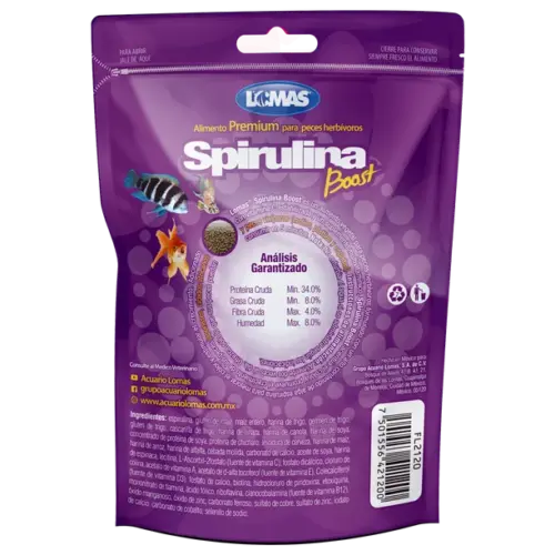 Alimento Spirulina Boost 70 Gr - Image 2