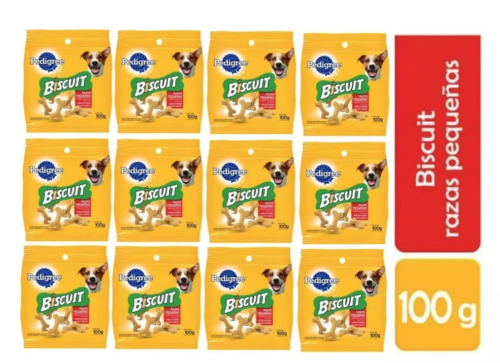 Pedigree Biscuit Razas Pequeñas 12/100 G