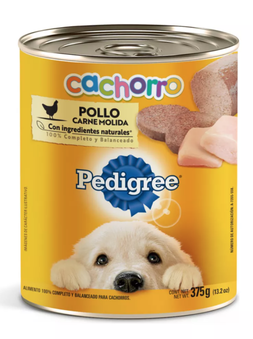 Pedigree Caja Cachorro Pollo 24/375 G
