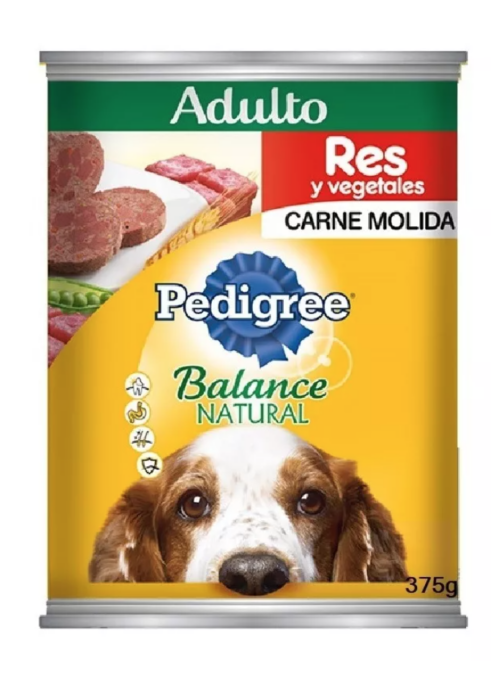 Pedigree Caja Lata Balance Res Y Veg 24/375 G