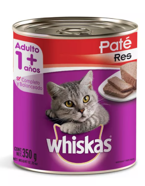Whiskas Caja Lata Res 24/350 G