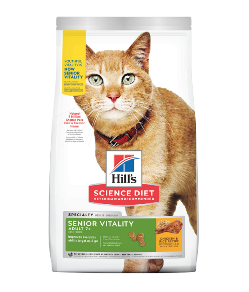 Hill's Science Diet Gato 7+ Vitality 1.4 Kg