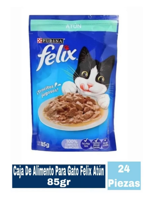 Felix Pouch Atún 24/85 G