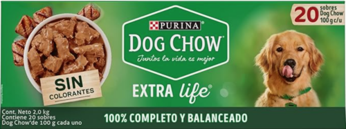 Dog Chow Pouch Adulto Pavo 20/100 G