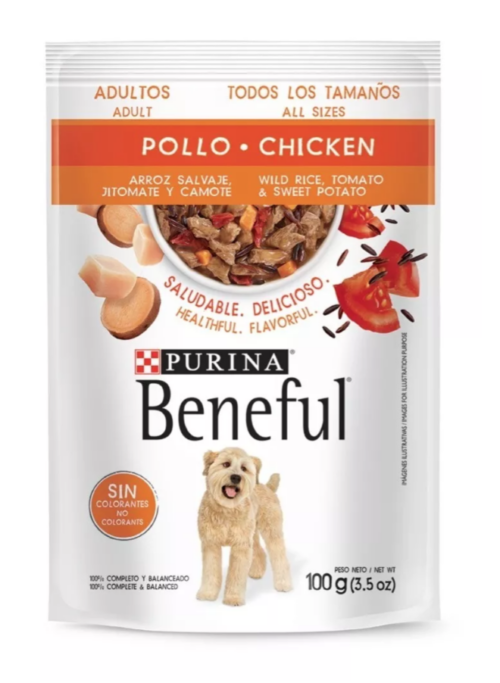 Beneful Pouch Adulto Pollo 20/100 G