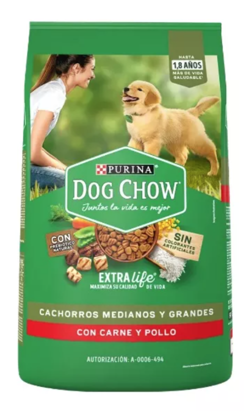 Dog Chow Cachorro Raza Grande 21 Kg
