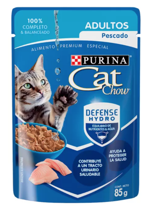 Cat Chow Pouch Pescado 24/85