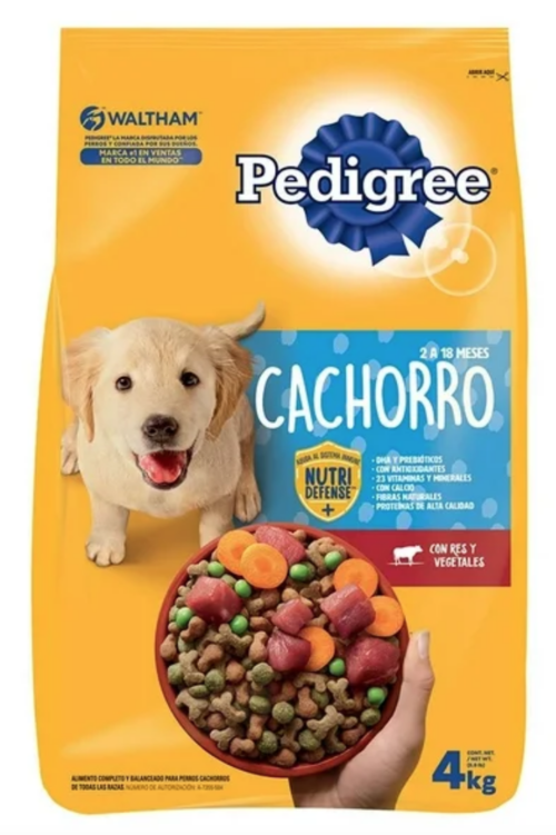 Pedigree Cachorro 4 Kg