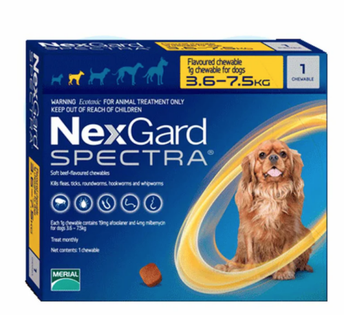 Nexgard 3.6 - 7.5 Kg