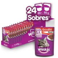 Whiskas Pouch Jelly Res 24/85 G