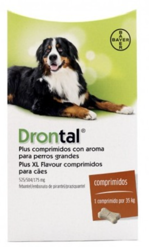 Bayer Drontal Plus P/35 Kg Pz Nueva