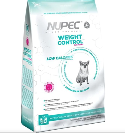 Nupec Weight Control Razas Pequeñas 2 Kg
