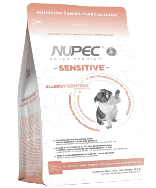 Nupec Sensitive – Salmon 15Kg