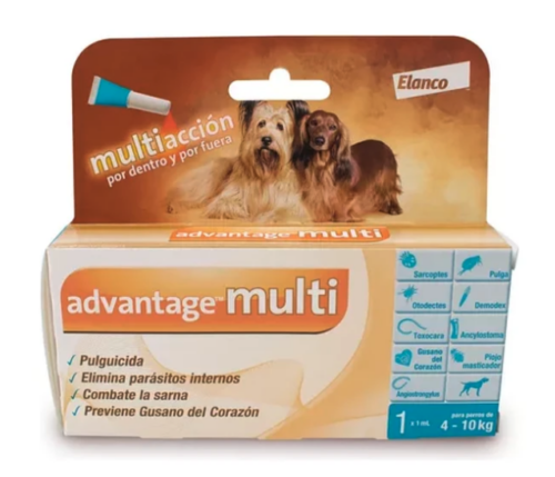 Advantage Perro 4-10 Kg 1 Ml
