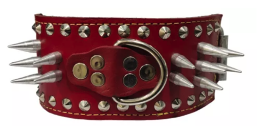 Tos Collar De Piel Picos 5Cm T3