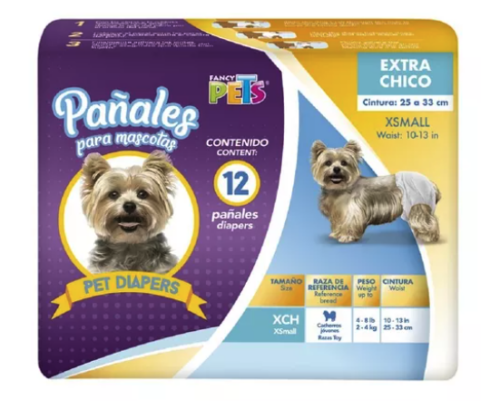 Pañales Xch P/Perro 12 Pz