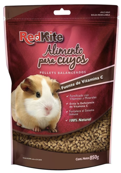 Red Kite Alimento P/Cuyo 850 G