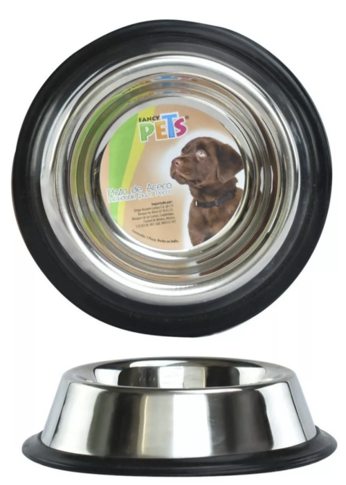 Plato De Acero 8 Oz.