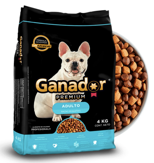 Ganador Premium Adulto Razas Pequeñas 20 Kg