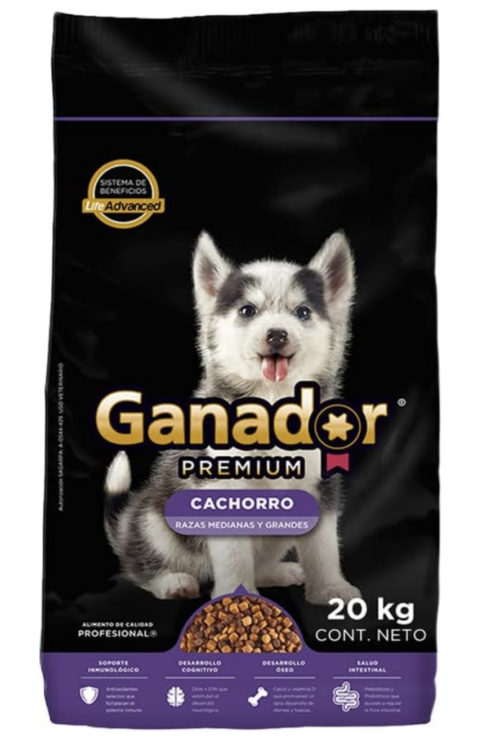 Ganador Premium Cachorro 20 Kg