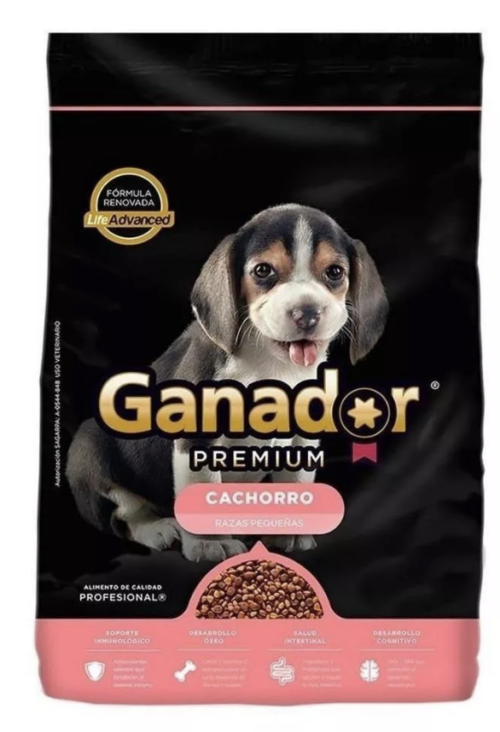 Ganador Premium Cachorro Razas Pequeñas 20 Kg