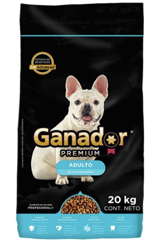 Ganador Premium Adulto Razas Pequeñas 23 Kg