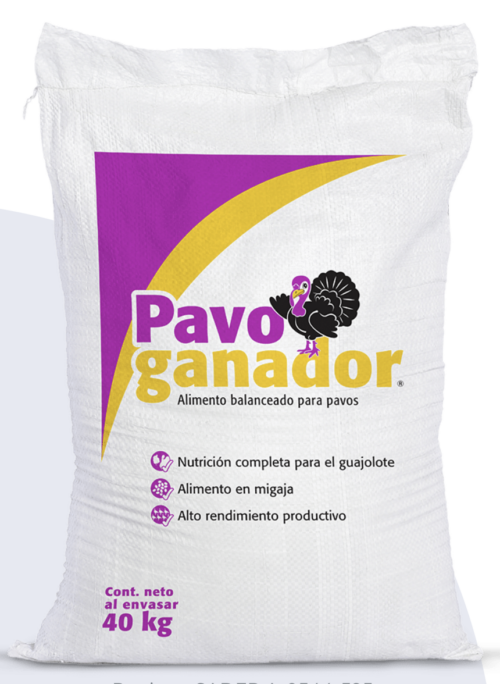 Pavo Inicio Robenidina 20 Kg