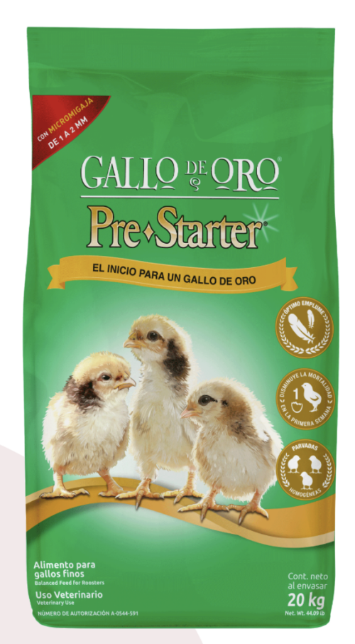 Gallo Oro Pre.Starter Salinomicina 20 Kg