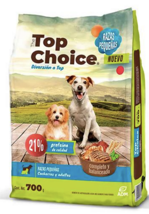 Top Choice Alimento Para Perro Razas Pequeñas 20 Kg