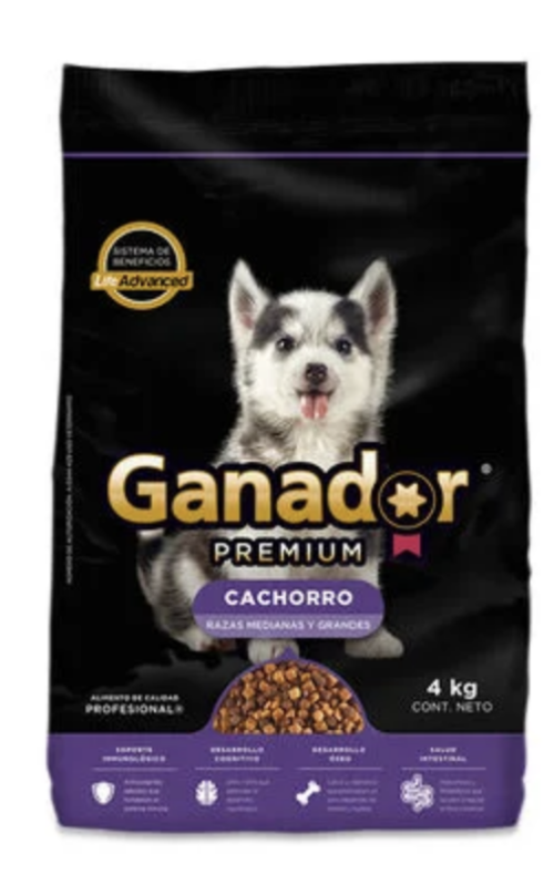 Ganador Premium Cachorro 4 Kg