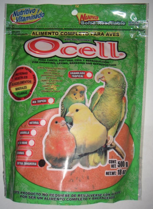 Ocell Pasta Zanahoria 10 Kg