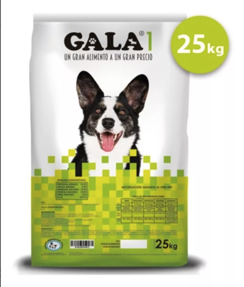 Gala I 25 Kg Perro Grande Ad
