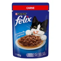 Felix sobre carne