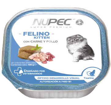 Nupec Felino Kitten Alimento Húmedo