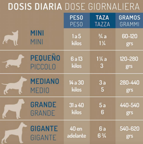 Iron Dog Adulto, Dosis